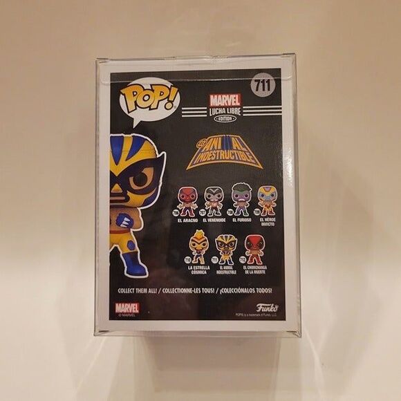 Funko Pop! El Animal Indestructible Marvel Lucha Libre Edition #711 w/Pr… - Picture 3 of 6